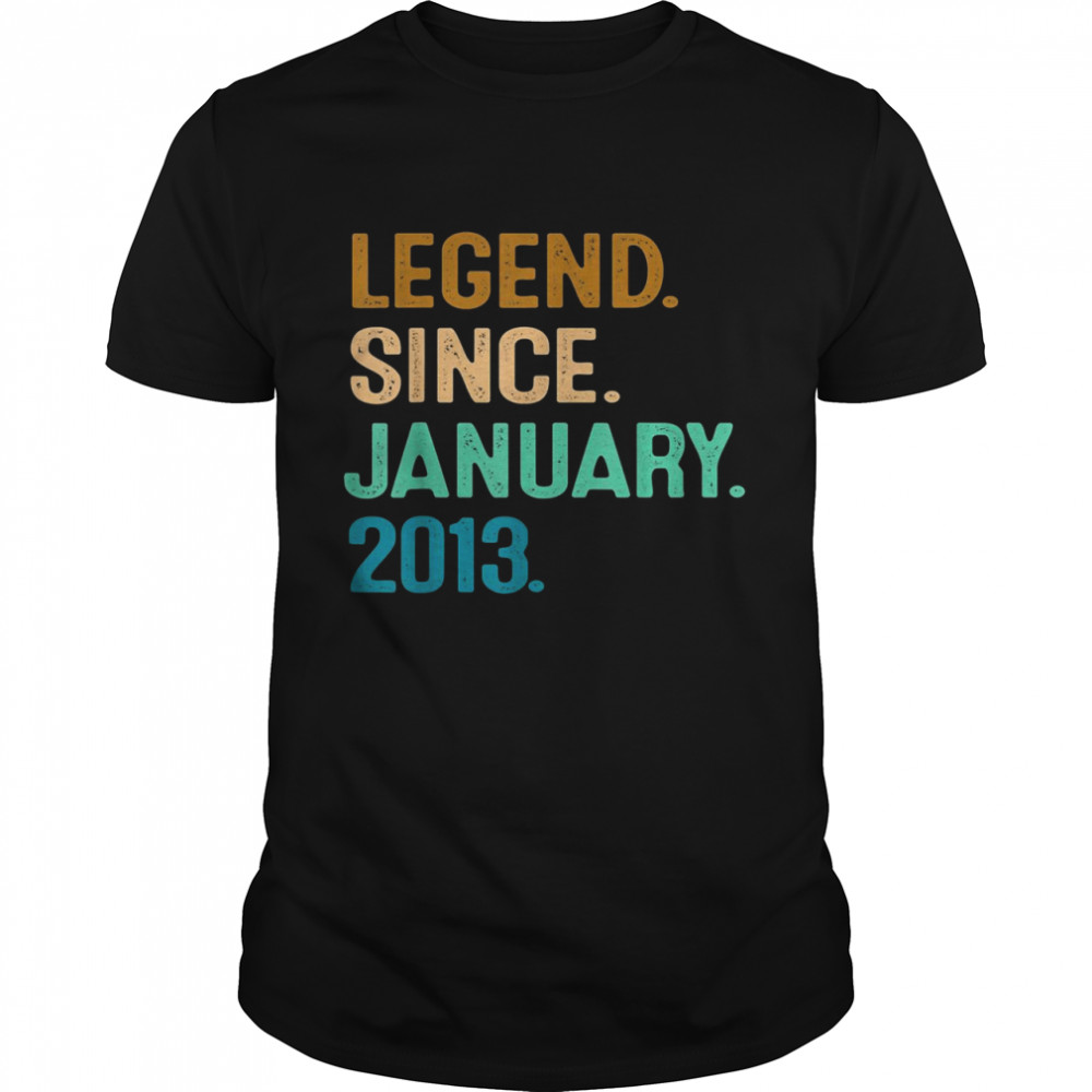 Legend Since January 2013 Shirt