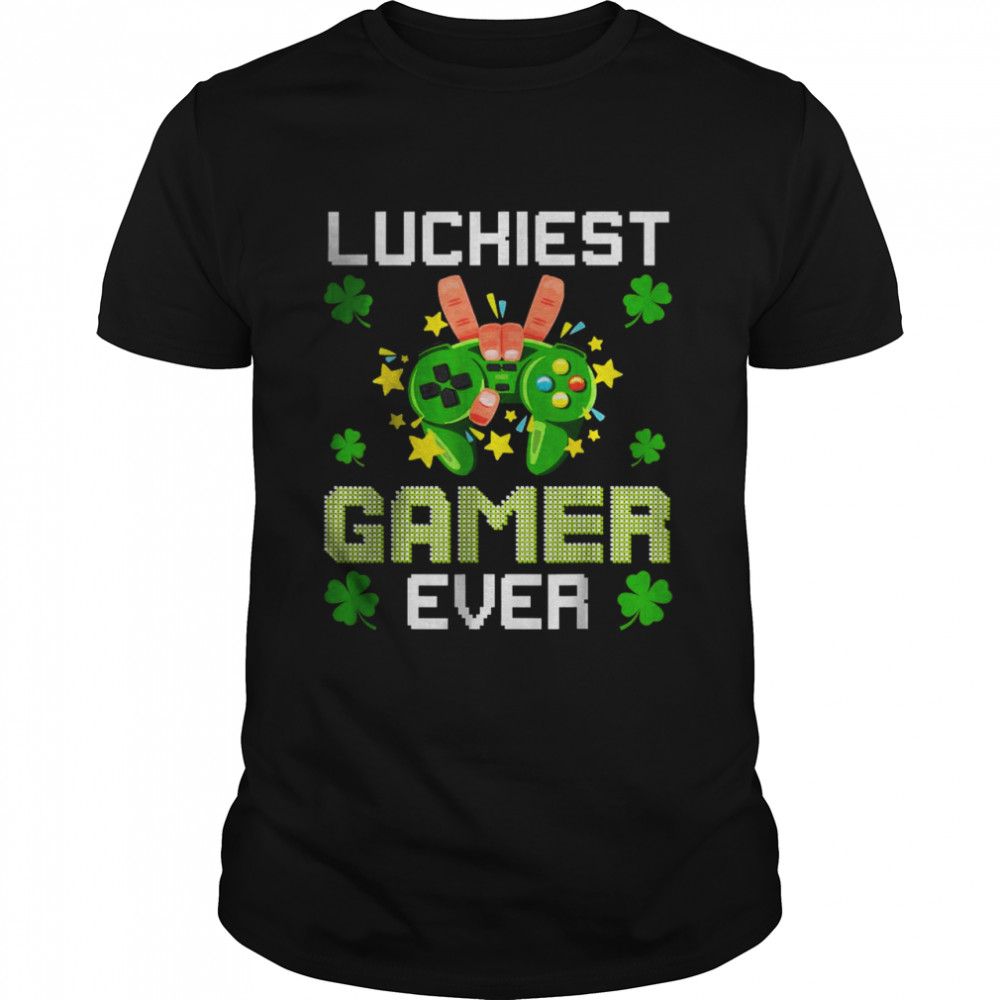 Luckiest Gamer Ever St. Patrick’s Day Shirt