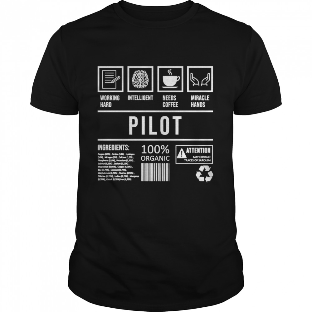 Pilot Humor Airplane Saying Graduation Shirt