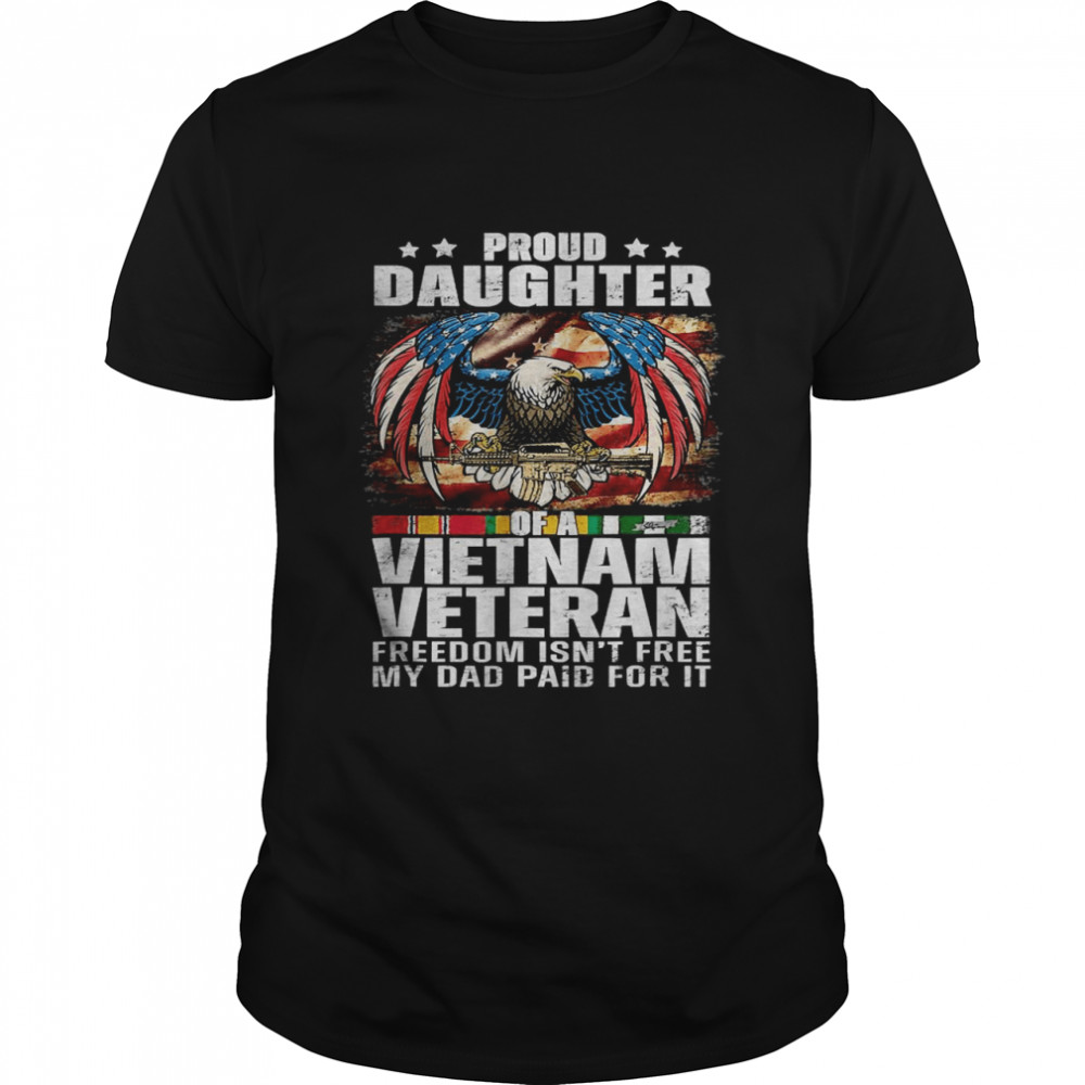 Proud Daughter Of A Vietnam Veteran T-Shirt