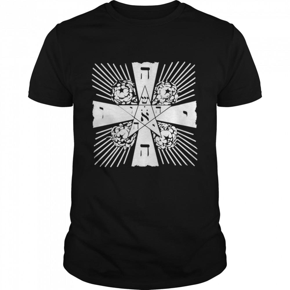 Rosy Cross Occult Hermetic Symbol Rosicrucianism Shirt