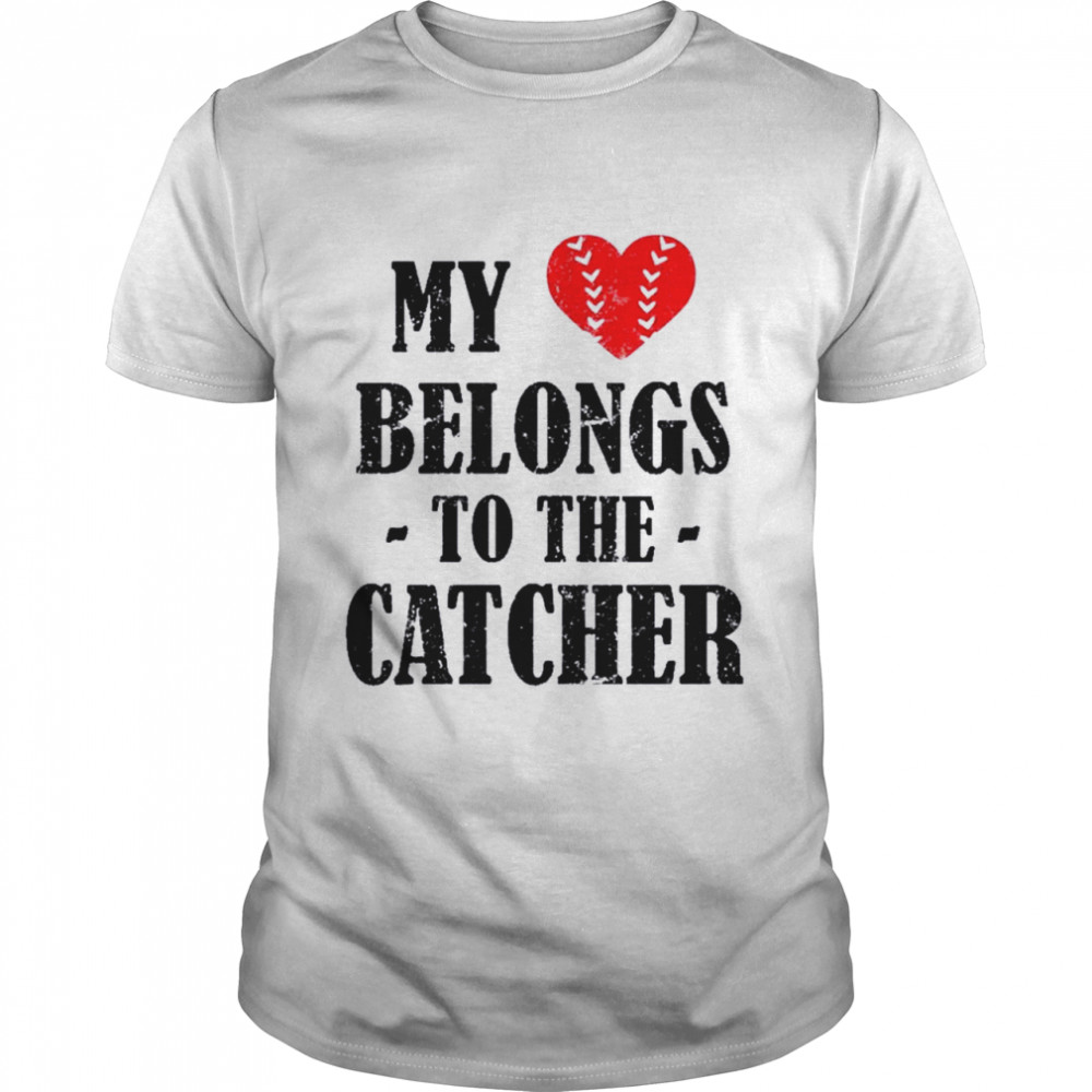 Catcher Shirt Proud Baseball Softballball Mom Shirt