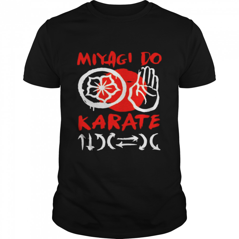 Cobra Kai Merch Miyagi Do Karate Directions Shirt