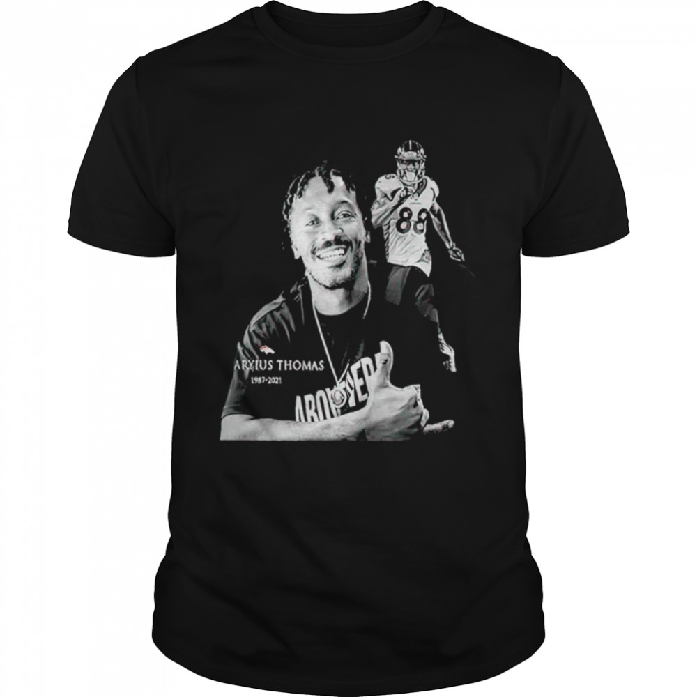 Demaryius Thomas Denver Broncos Black And White shirt