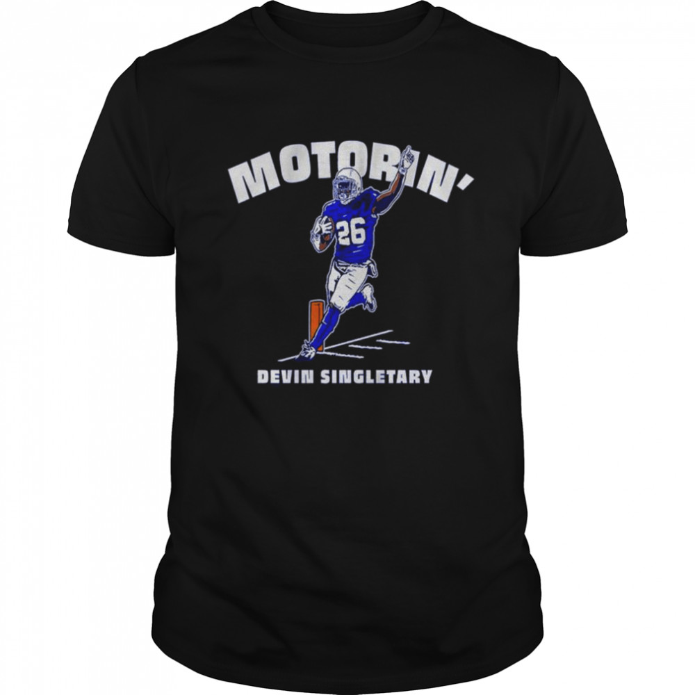 devin Singletary motorin’ shirt