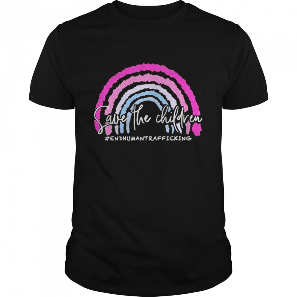 End Human Trafficking Rainbow Shirt