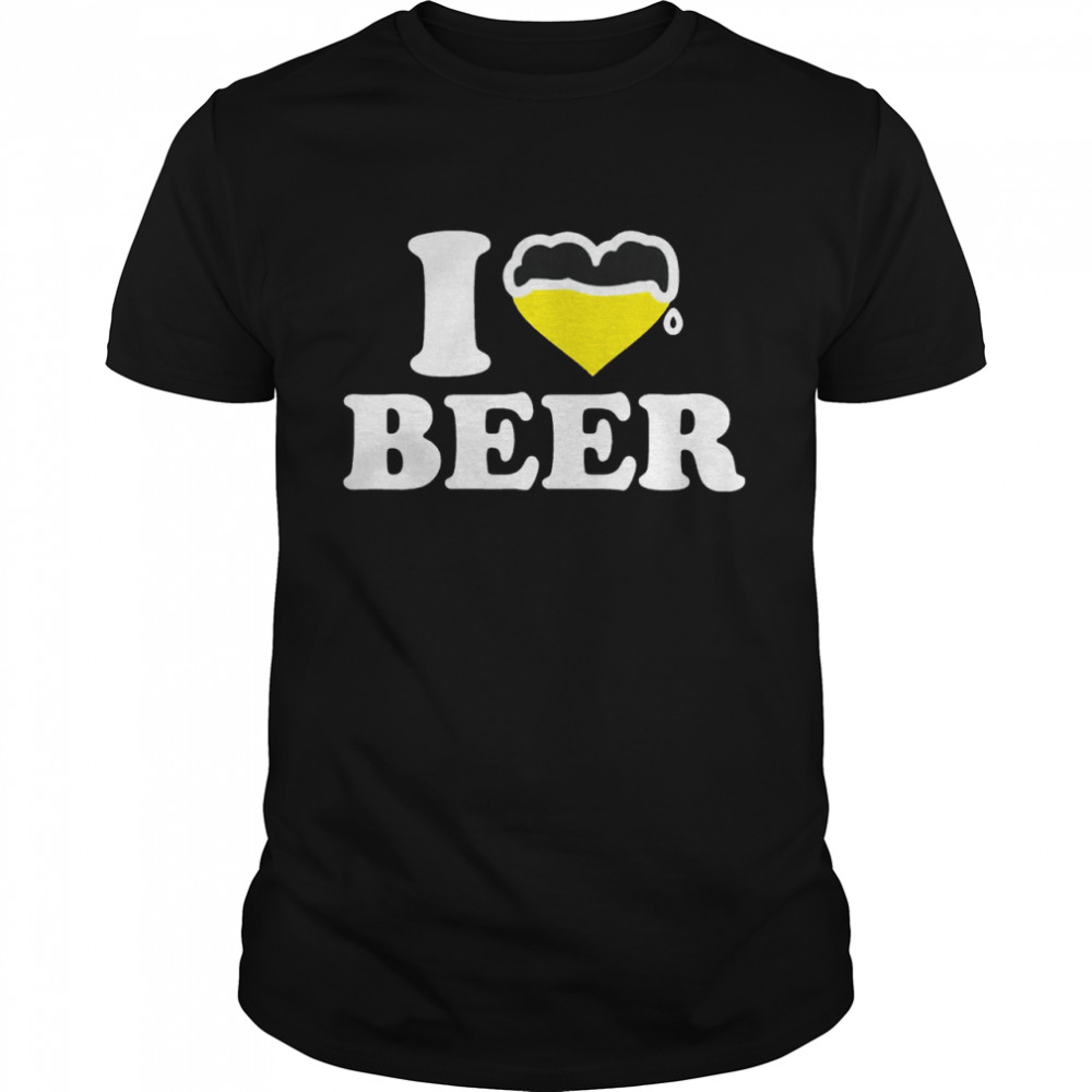 i love beer shirt