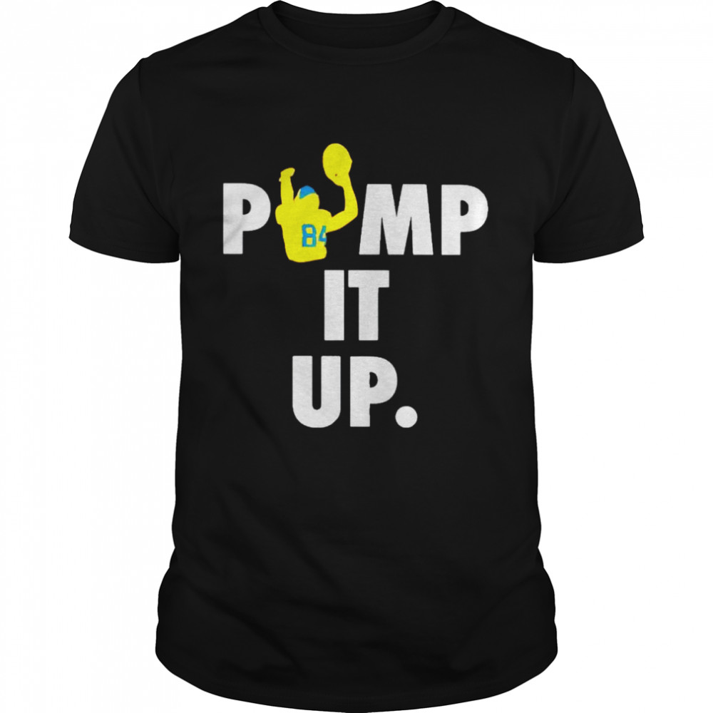 Michigan Wolverines #84 Sean McKeon pump it up shirt