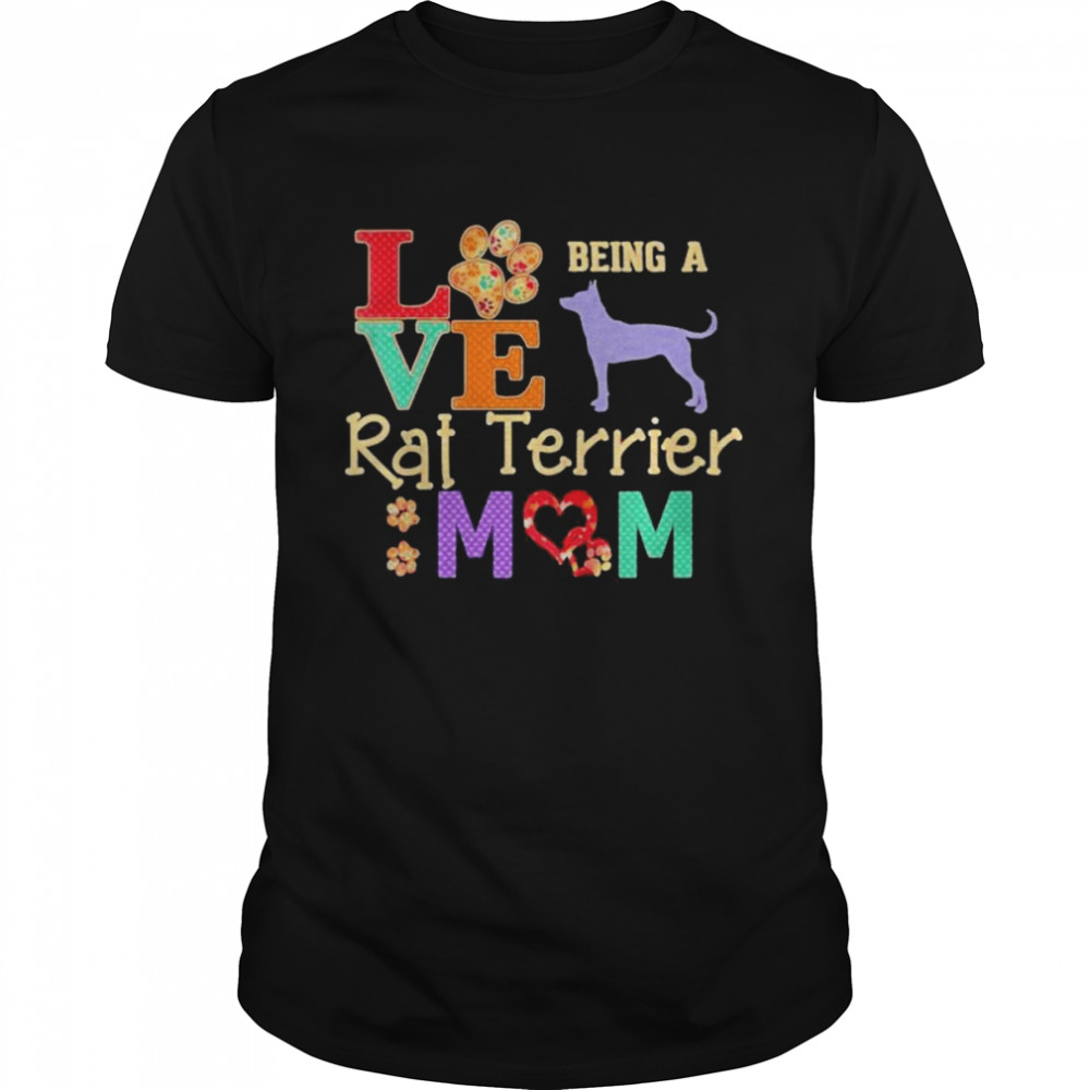 Womens Rat Terrier Shirt Design For Rat Terrier Dogs Shirt