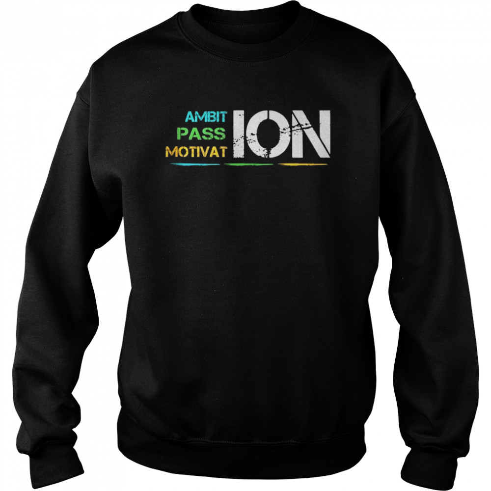 Ambition Passion Motivation Entrepreneur  Unisex Sweatshirt