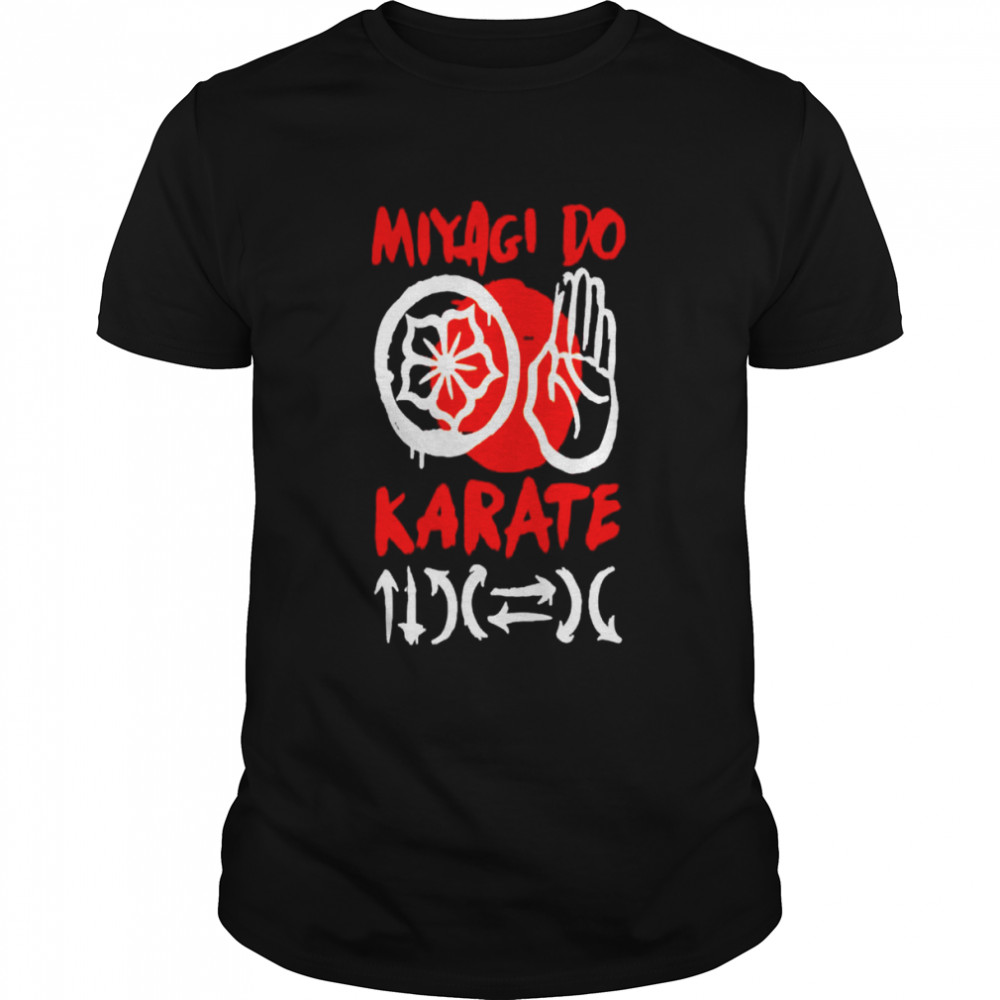 cobra Kai miyagi do karate directions shirt