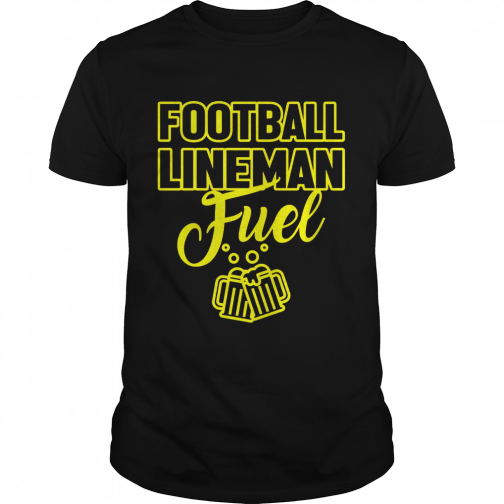 Football Lineman Beer Offensive Defensive Player Shirt