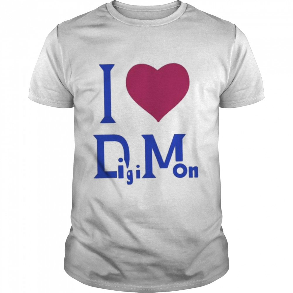 I Love Digimon shirt