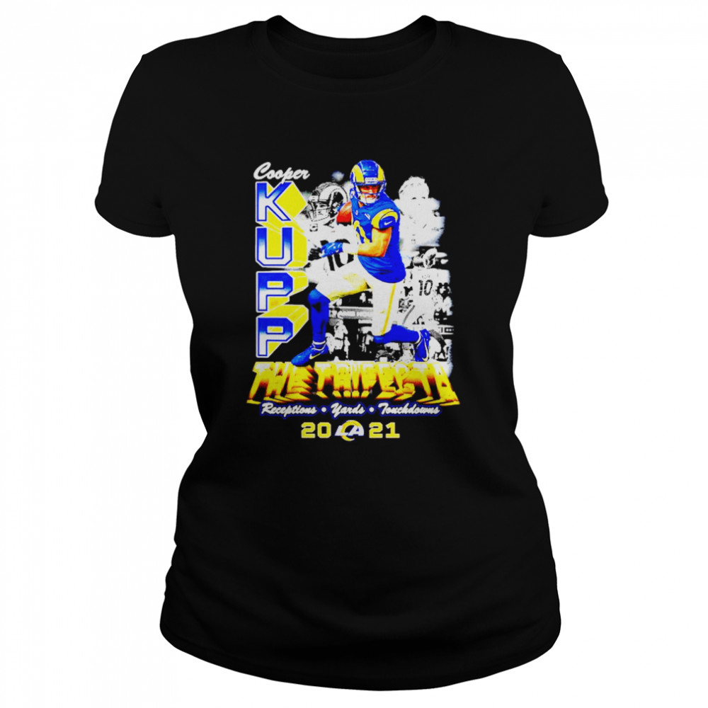 Los Angeles Rams Cooper Kupp the trifecta 2021 shirt Classic Women's T-shirt