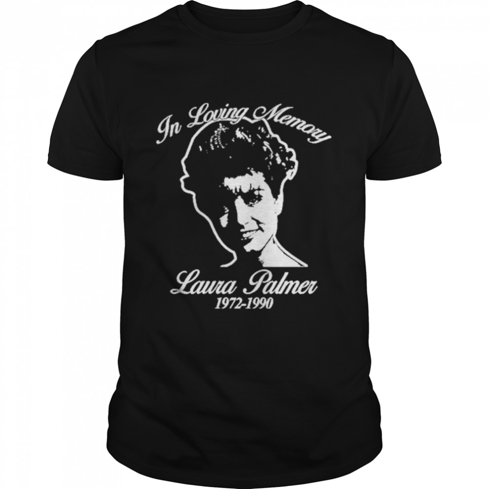 Vintage Laura Palmer Twin Peaks RIP shirt