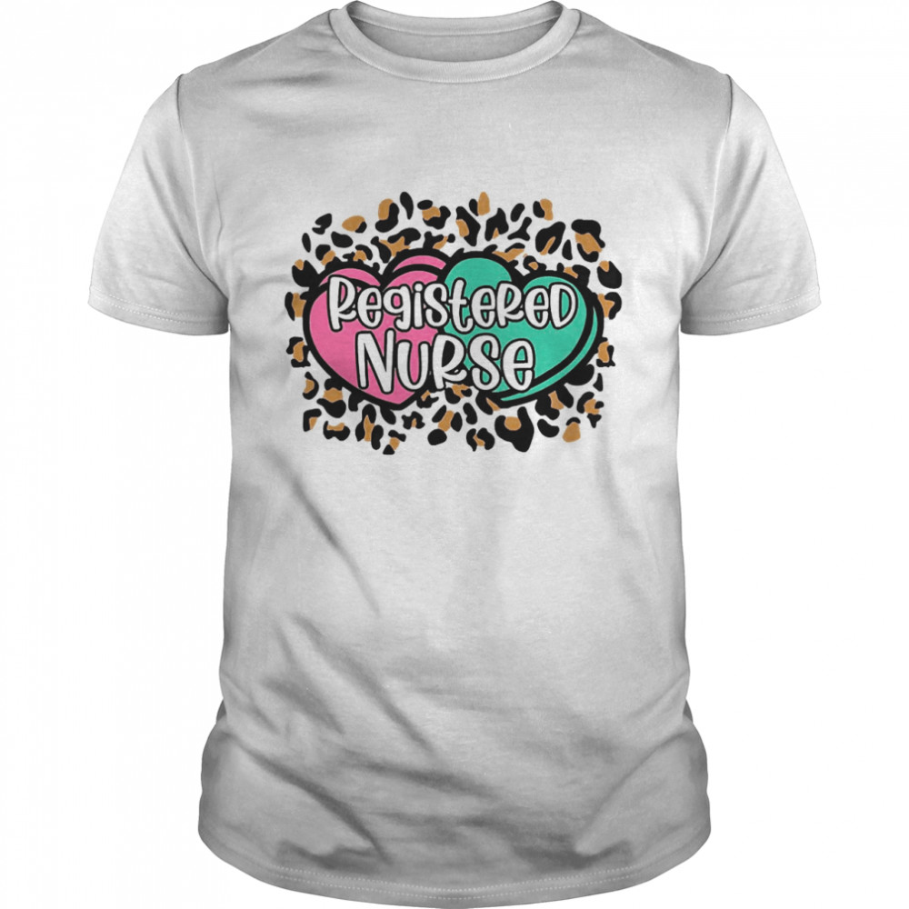 Conversation Hearts Registered Nurse Shirt