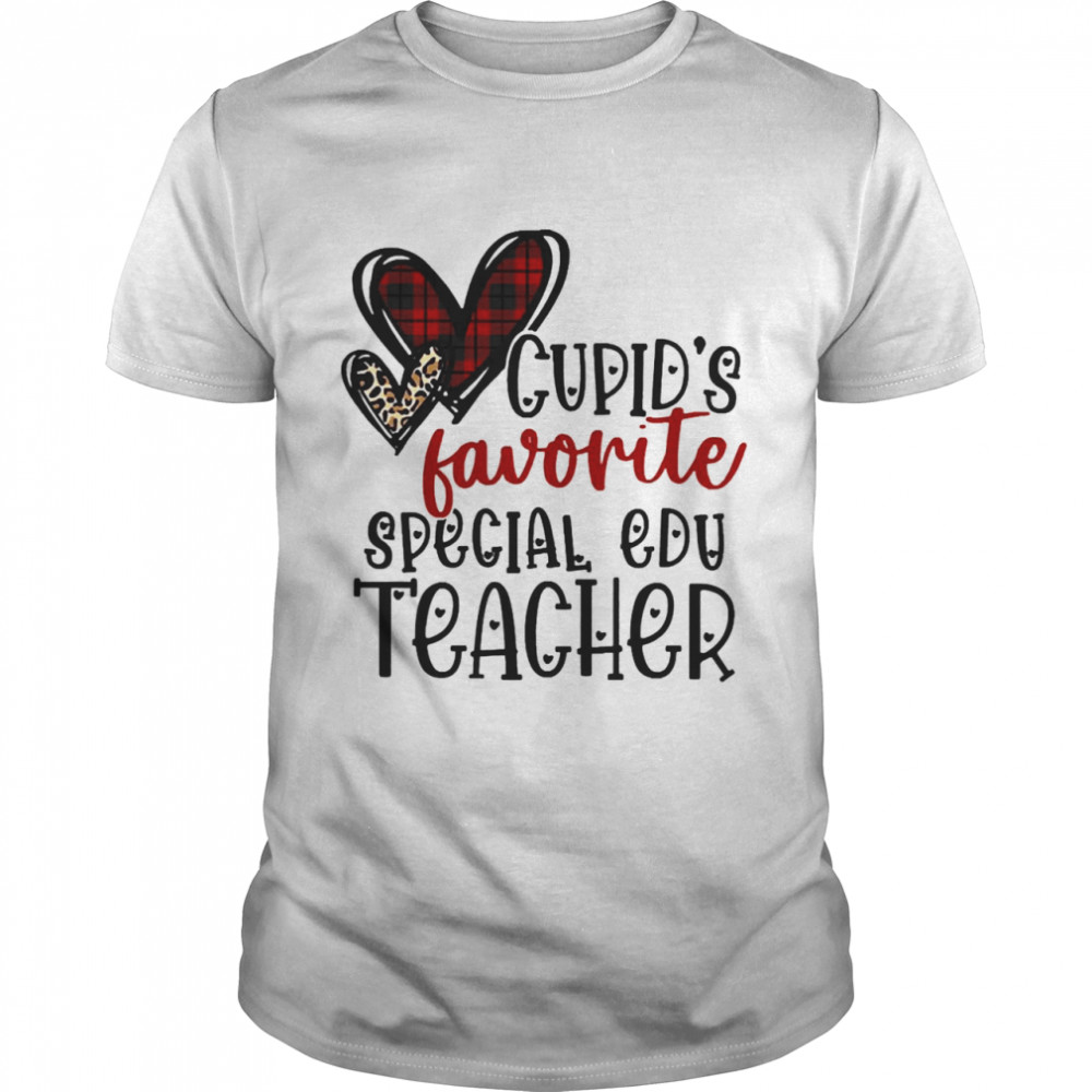 Cupid’s Favorite Special Education Teacher Valentine’s Day Shirt