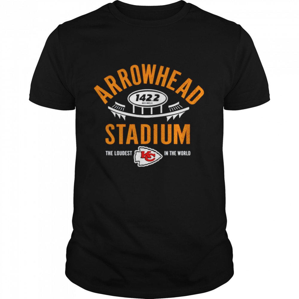 chiefs arrowhead stadium the loudest in the world shirt