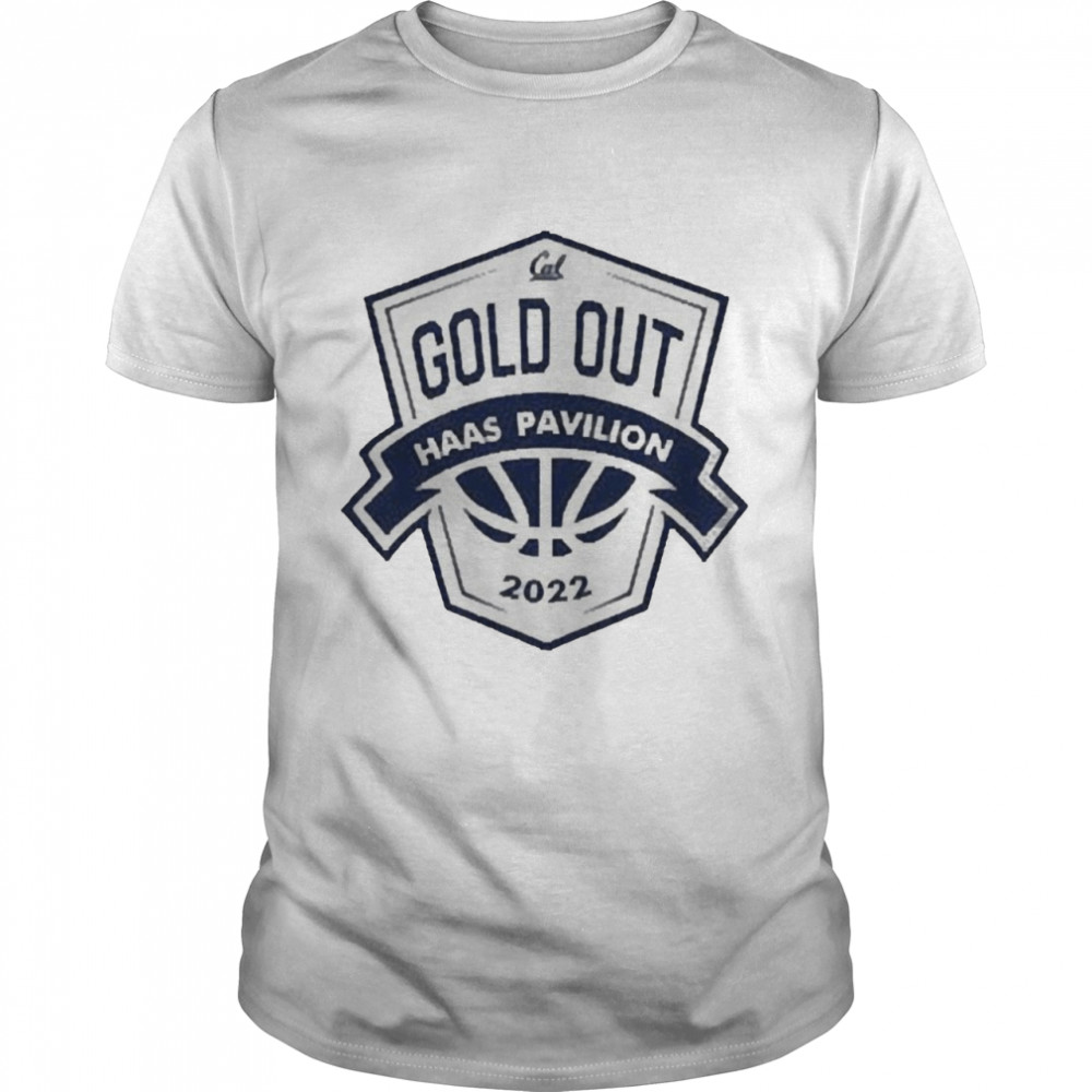 Gold Out Haas Pavilion 2022 Cal Basketball Shirt