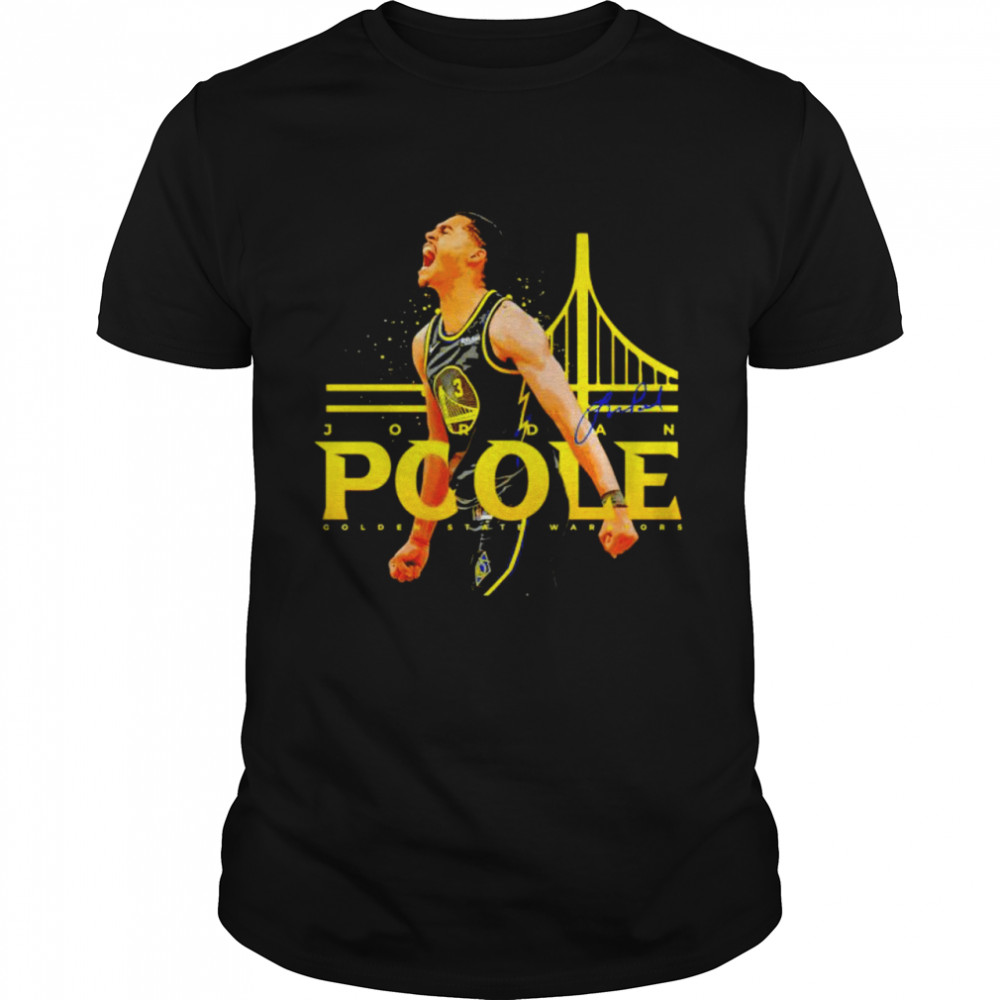 golden State Warriors Jordan Poole Signature 2022 Shirt