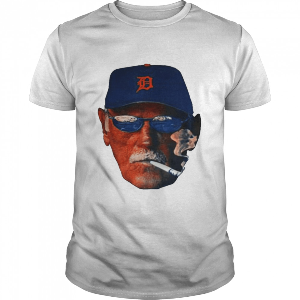 jim Leyland Smoking Graphic Shirt