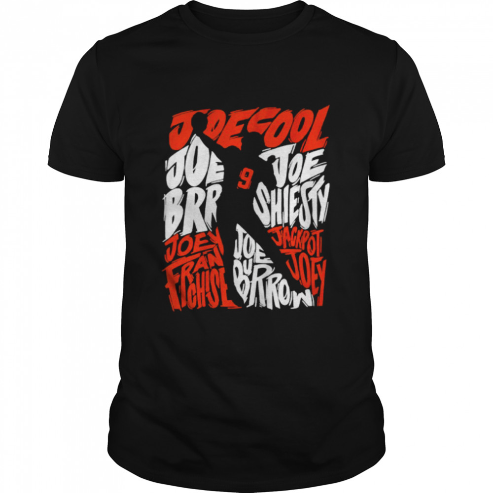 Joe Burrow Joe nicknames shadow T-shirt