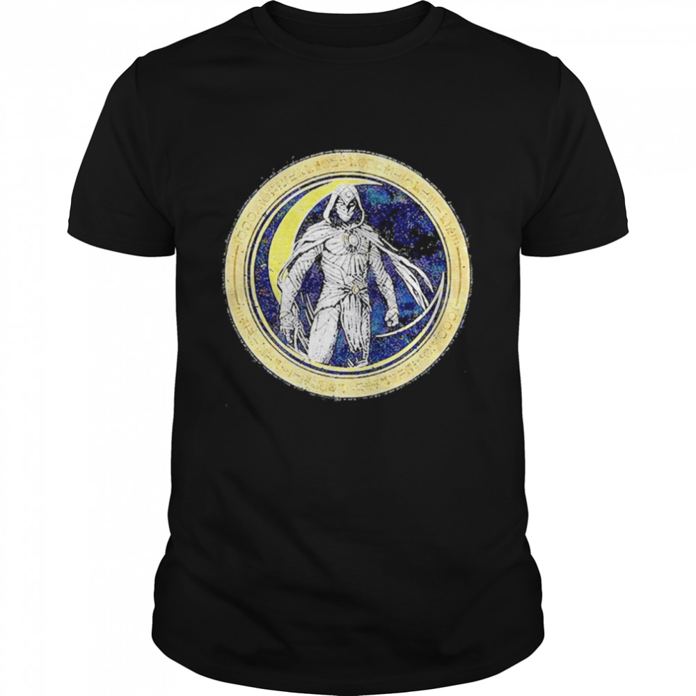 Marvel Moon Knight Circle Badge Shirt