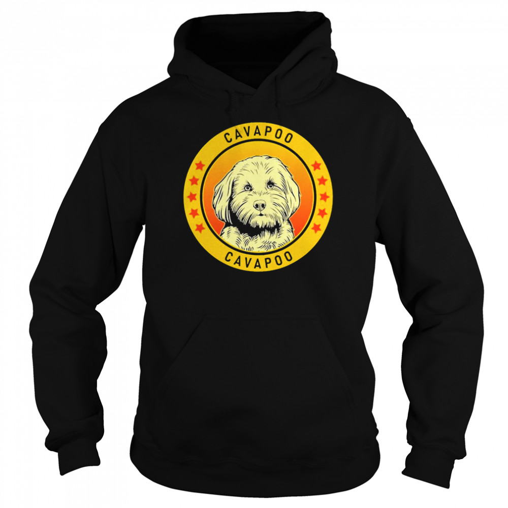 Cavapoo Dog Lover Cute Dog  Unisex Hoodie