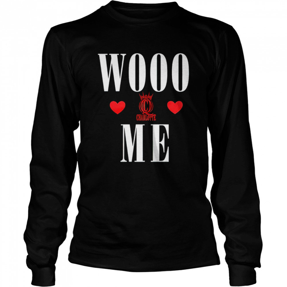 Charlotte Flair Valentine’s Day Woo Me  Long Sleeved T-shirt