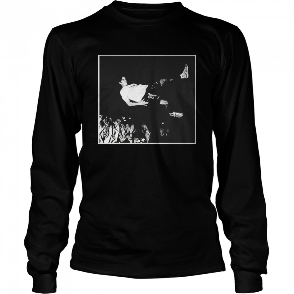 Danny Duncan Merch Danny Stage Dive Grey  Long Sleeved T-shirt