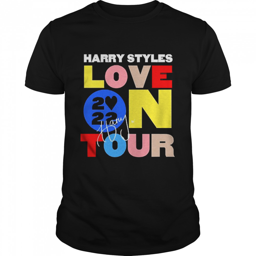 Harry Styles Love 2022 On Tour Signature Shirt