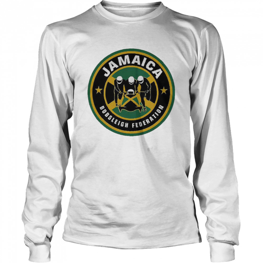 Jamaica Bobsleigh Federation Logo  Long Sleeved T-shirt