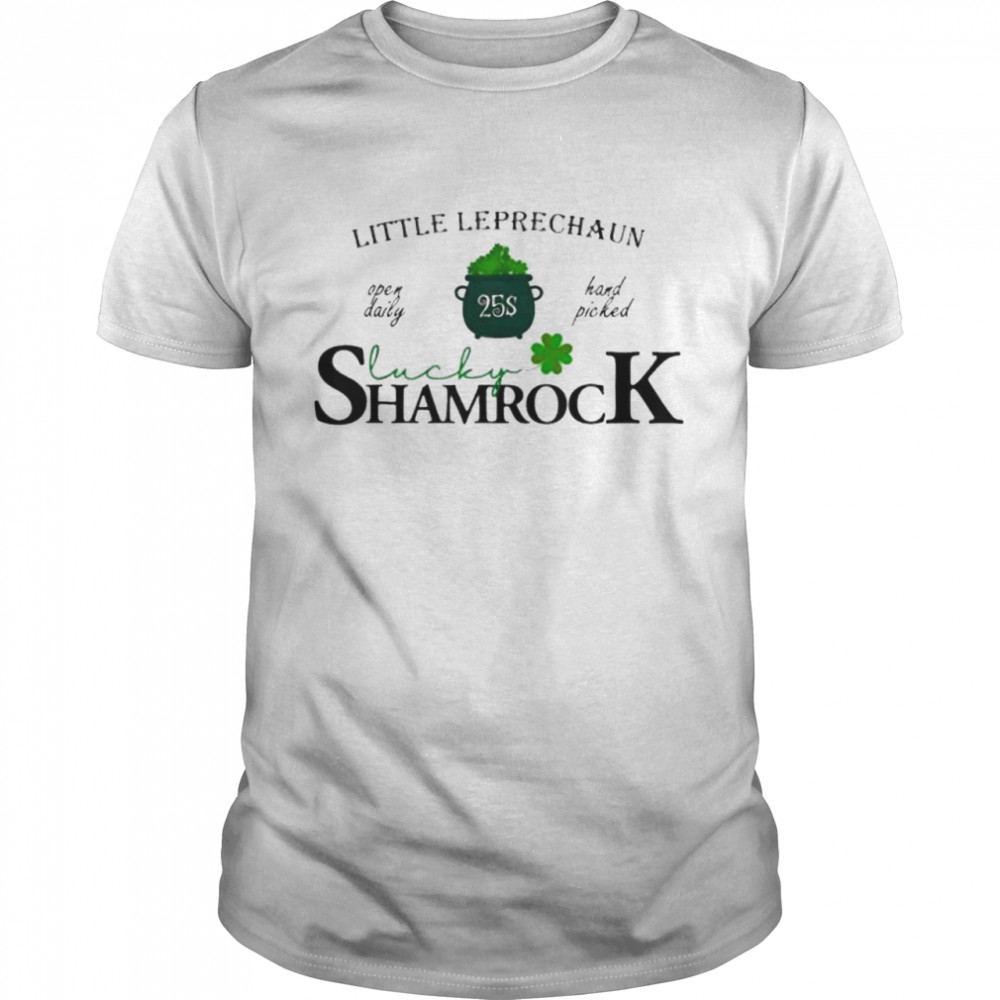 Lucky Shamrock St Patricks Day shirt