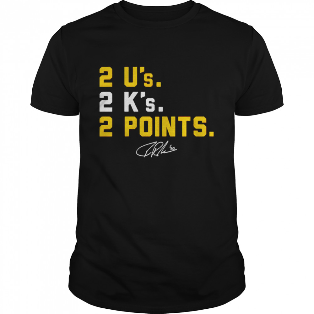 Nice tuukka Rask 2 U’s 2 K’s 2 Points shirt