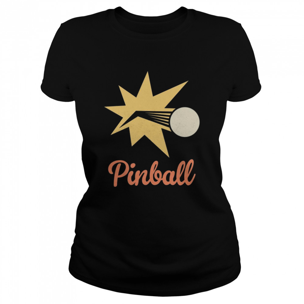 Pinball game gamer slot pub sport  Classic Women's T-shirt