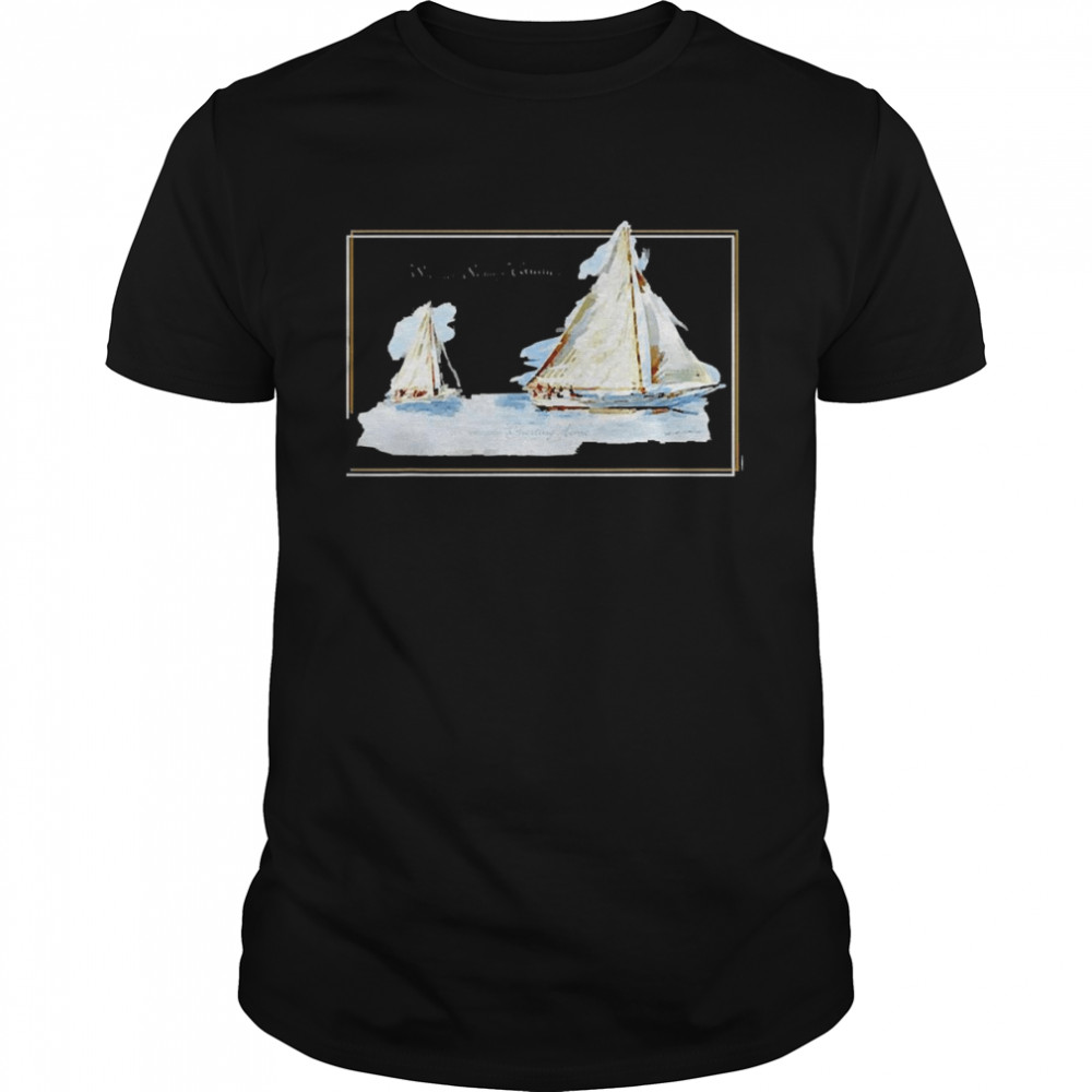 Sailing Chesapeake Bay Skipjack Sailboat Maryland Shirt