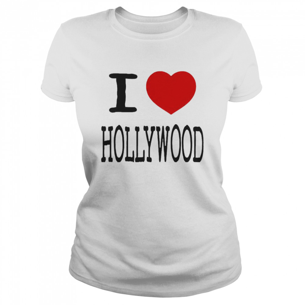 Scott Gairdner I Love Hollywood  Classic Women's T-shirt