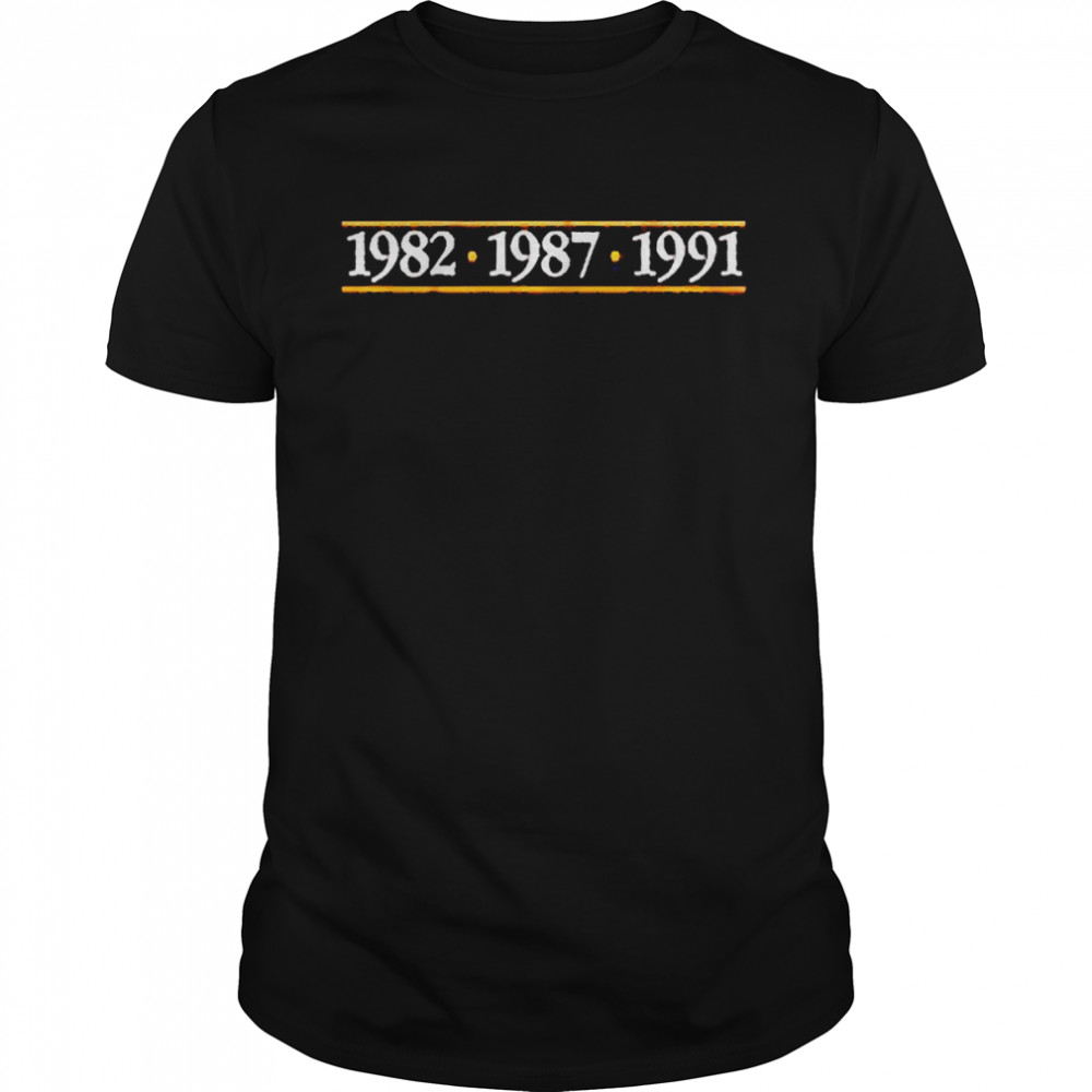 Washington Football Glory Years 1982 1987 1991 Shirt