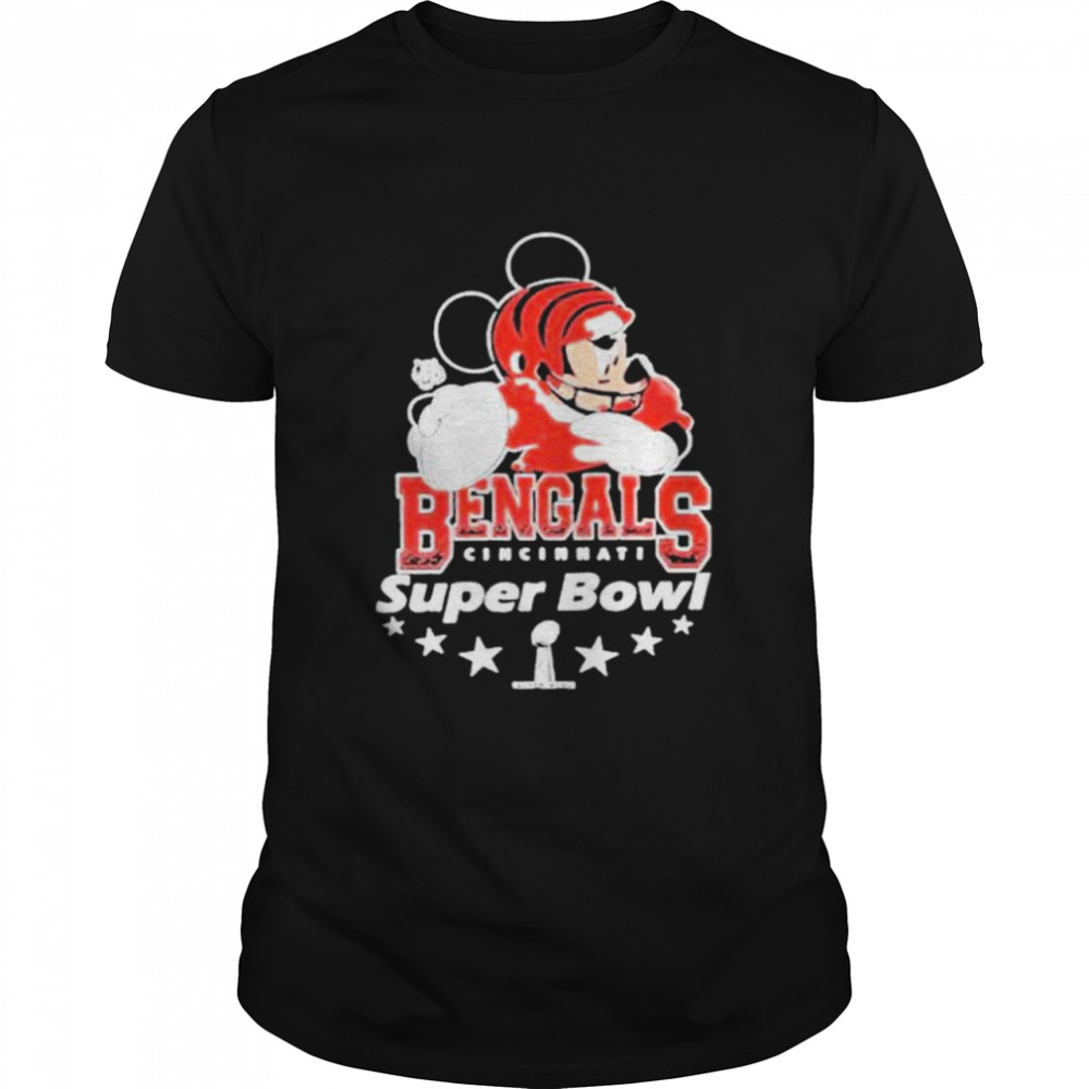 2022 Mickey Cincinnati Bengals Champions Super Bowl Shirt