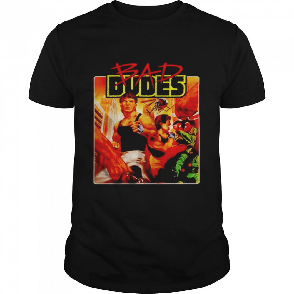 Bad Dudes Nintendo video game shirt