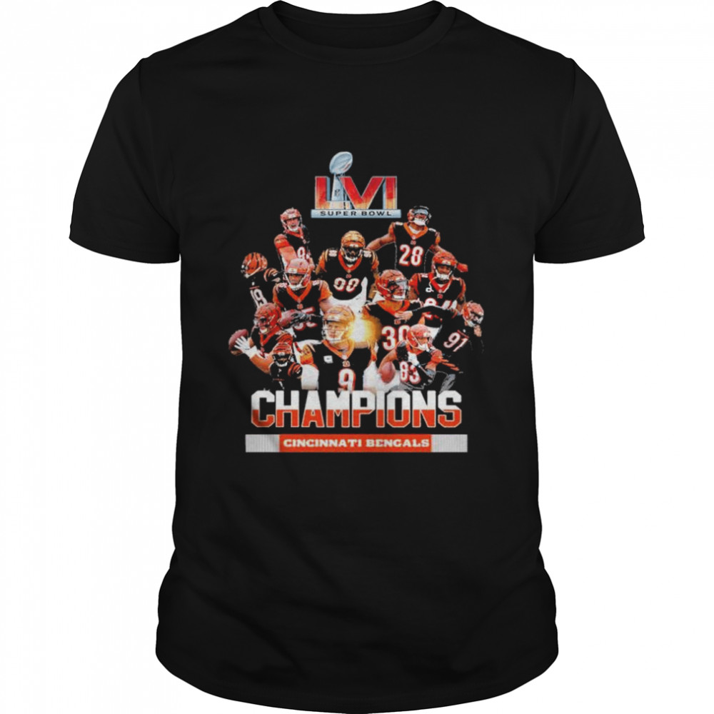 Cincinnati Bengals LVI Super Bowl 2022 Champions Shirt