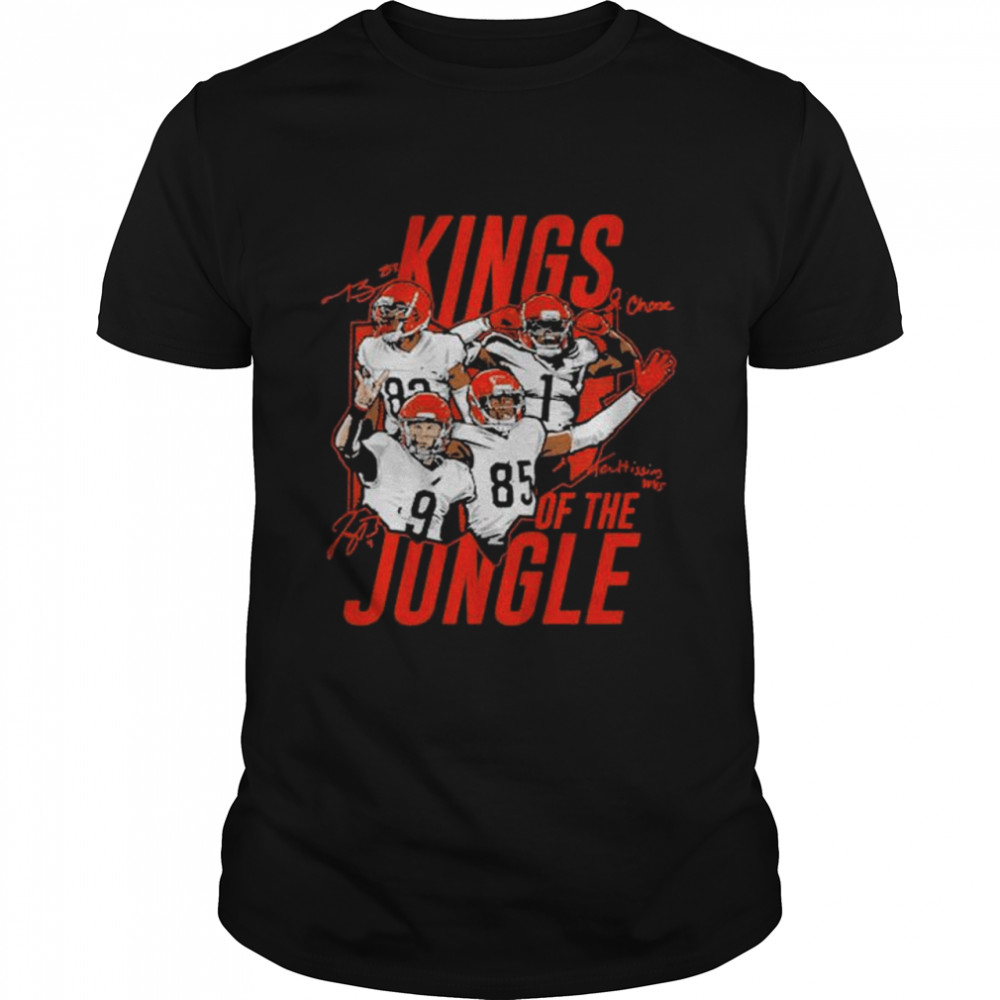 Cincinnati jungle kings signatures shirt