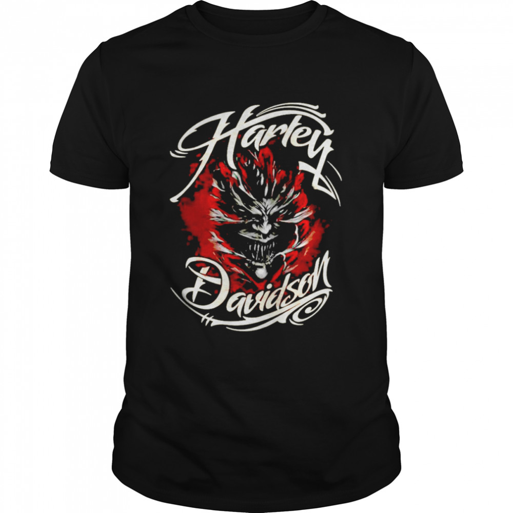 Harley Davidson ft Skull shirt