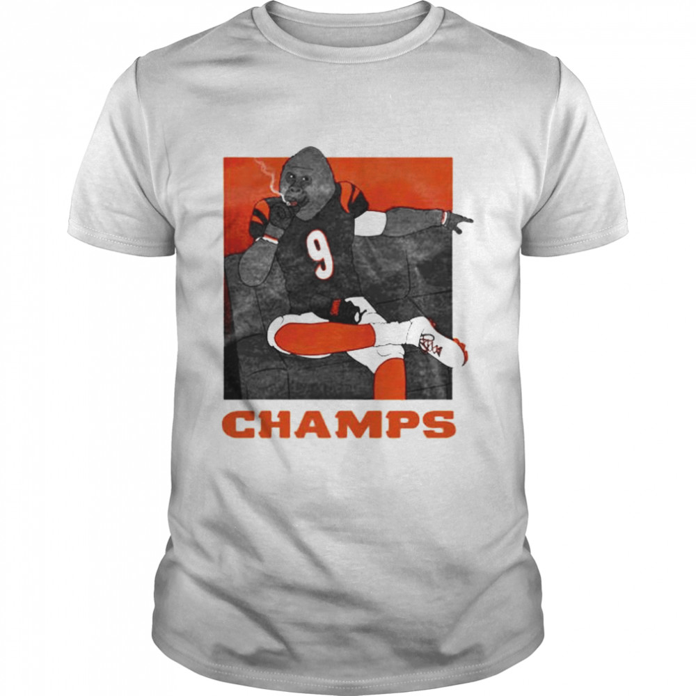 Joe Burrow harambe champs shirt