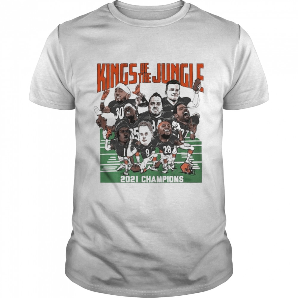 Kings of the jungle caricatures shirt