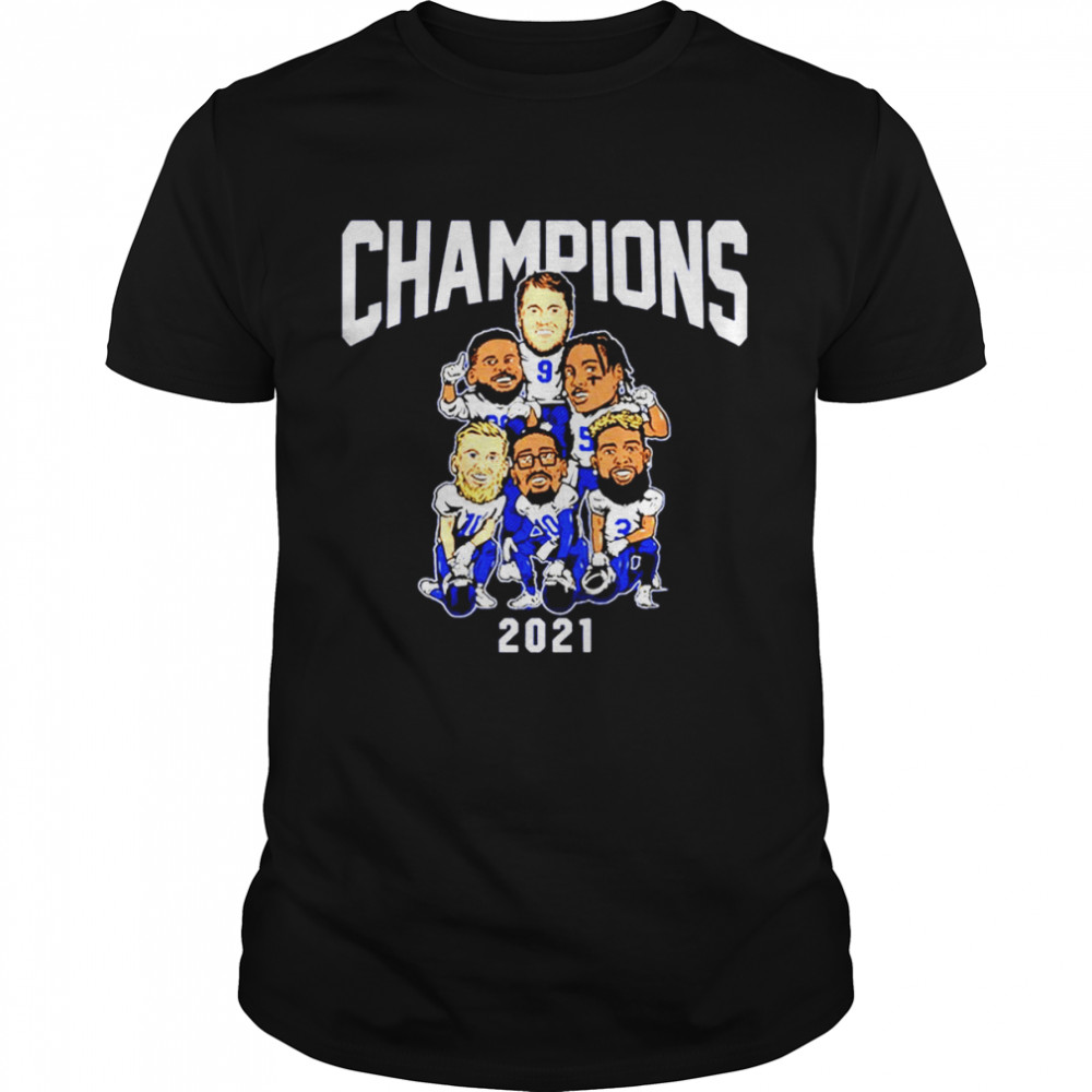 Los Angeles Champs Caricatures 2021 shirt