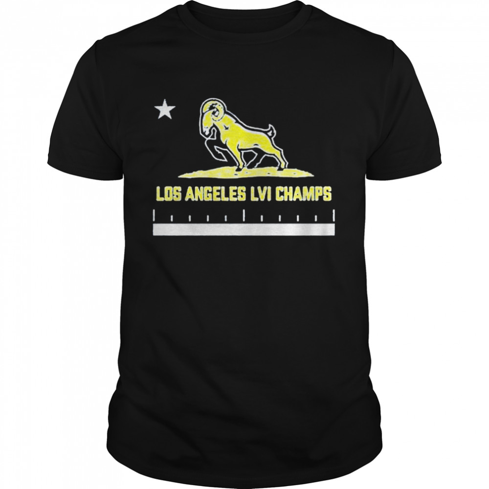 Los Angeles LVI Champs shirt