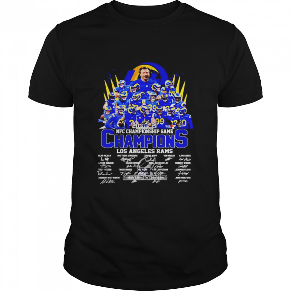 Los Angeles Rams NFC championship game shirt