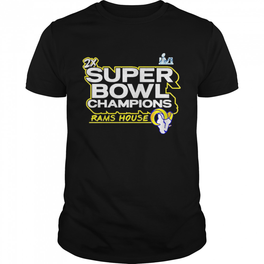 Los Angeles Rams Super Bowl LVI Rams house shirt