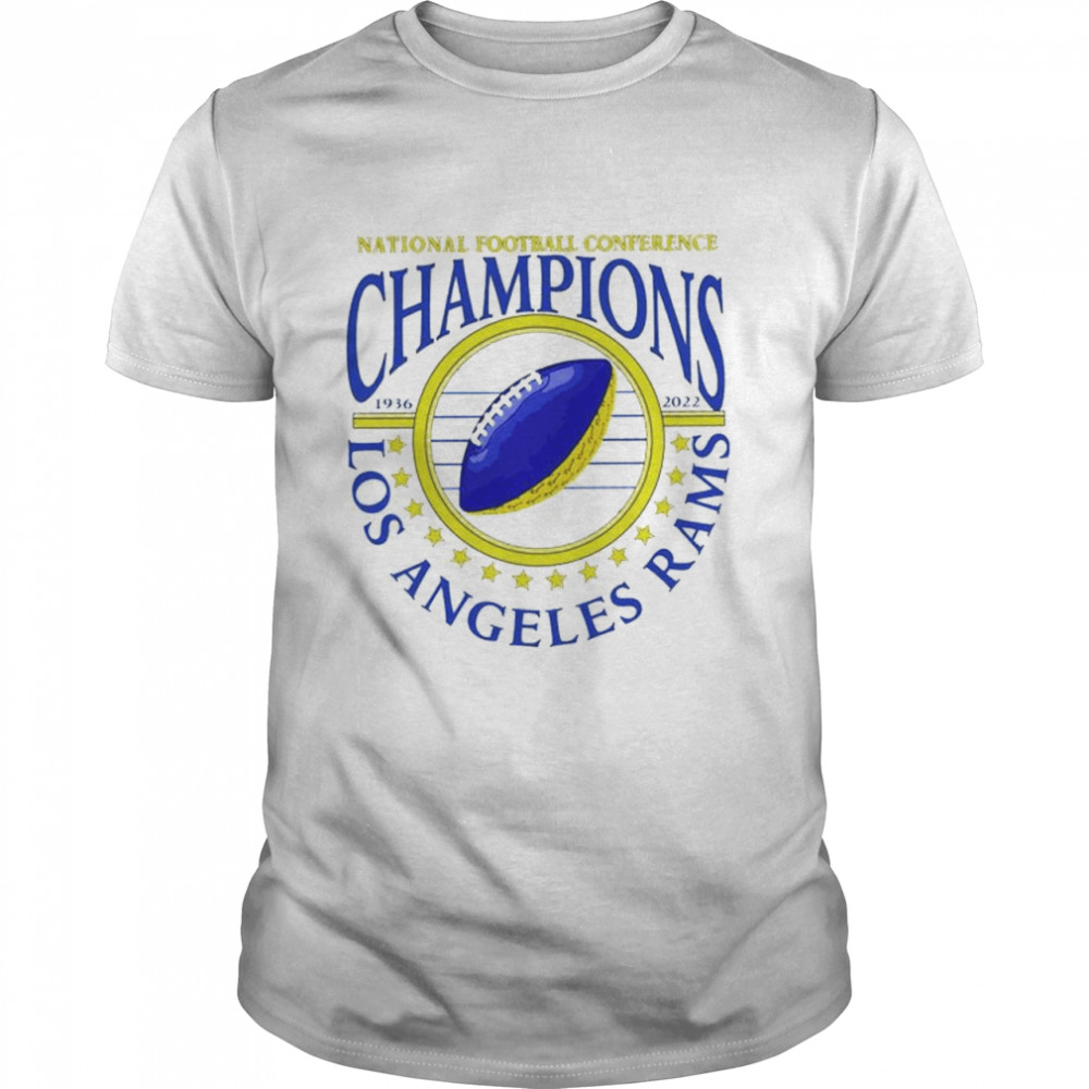 National football conference champions 1936 2022 Los Angeles Rams shirt